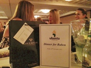 Gold River Jewellers involvement in the Dinner for Ruben Night